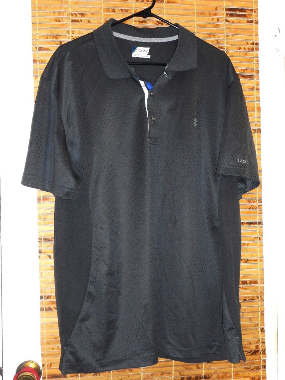 Izod Golf Mens Short Sleeve Polyester Performance Polo Shirt *Tag Size: XXL